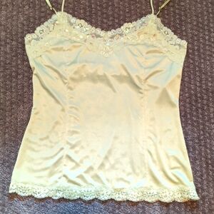 NEW Worthington Silk Lace Tank Top Size S